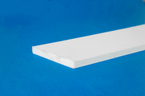 Пластик вспененный ПВХ 10 мм полоса ( 0,13 м х 3 м)