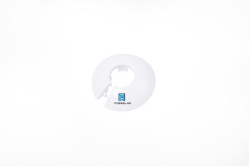 Обвод трубы декоративный белый 22 мм пакет 50 шт